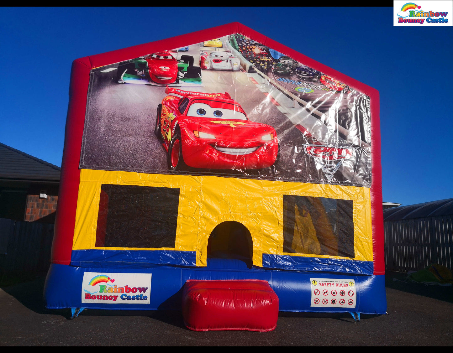 All-in-One Bouncy Castle with Themed Banner