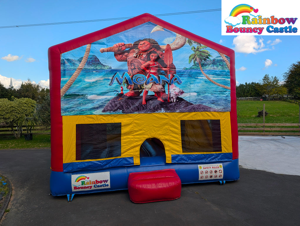 All-in-One Bouncy Castle with Themed Banner First Edition
