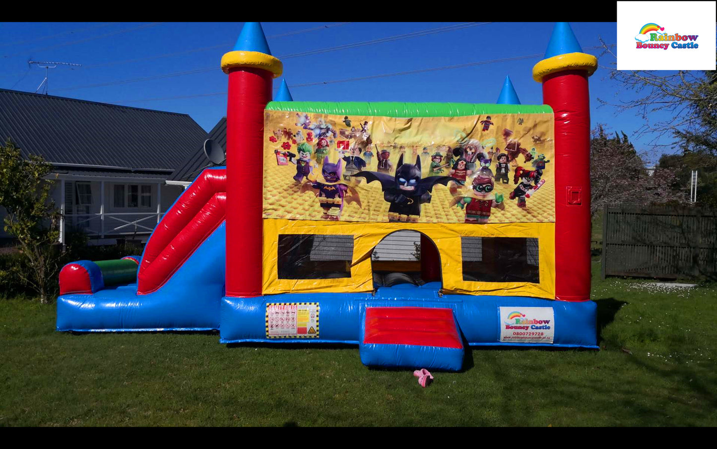 Jumping Castle with Themed Banner