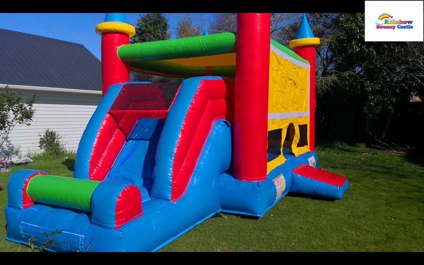 Jumping Castle with Themed Banner