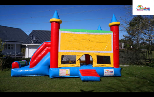 Jumping Castle with Themed Banner