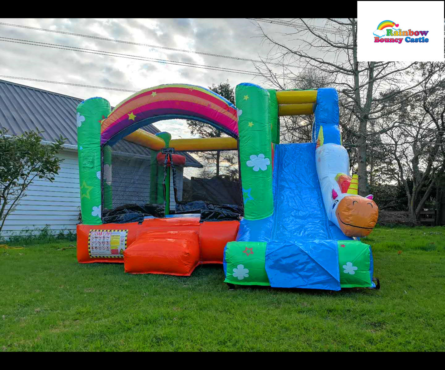 Unicorn Bouncy Castle