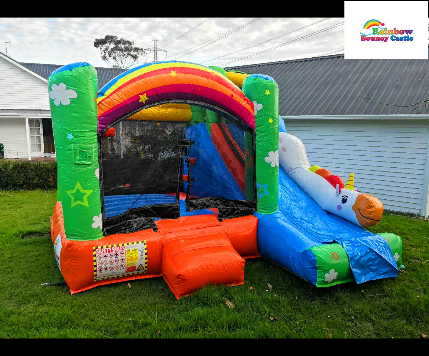 Unicorn Bouncy Castle