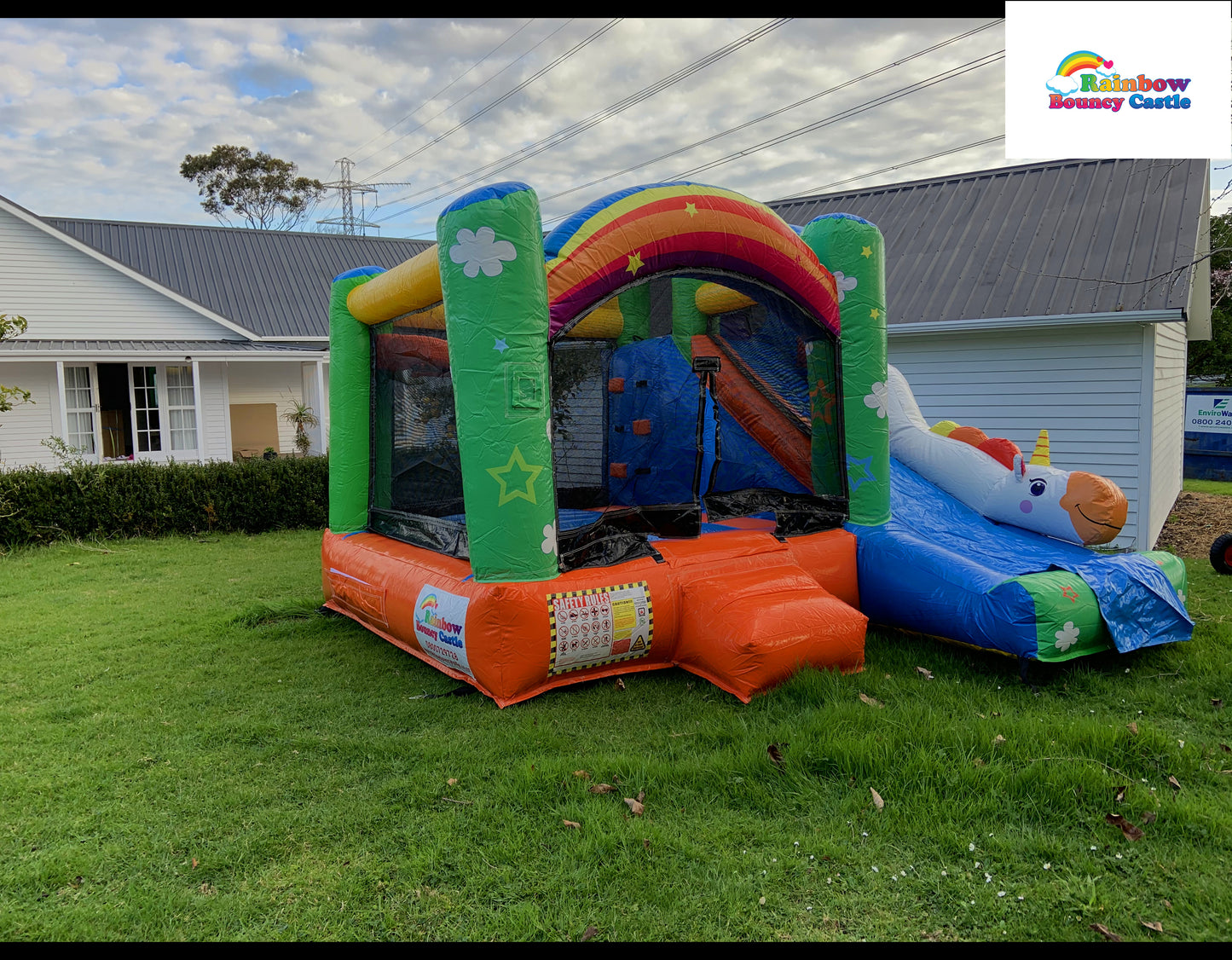 Unicorn Bouncy Castle