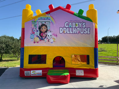 All-in-One Lego Bouncy Castle with Themed Banner