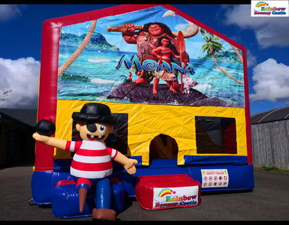 All-in-One Bouncy Castle with Themed Banner