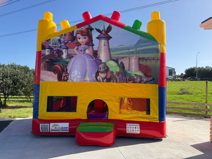 All-in-One Lego Bouncy Castle with Themed Banner