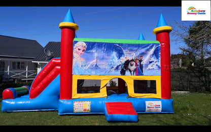 Jumping Castle with Themed Banner