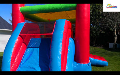Jumping Castle with Themed Banner