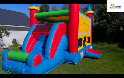 Jumping Castle with Themed Banner