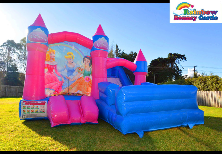 Rainbow Bouncy Castle - Bouncy Castle Rental For Celebration