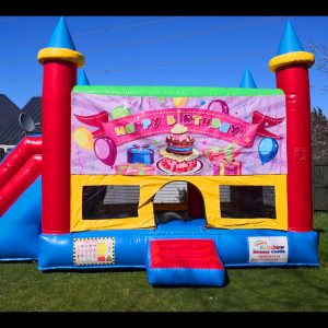 happy birthday bouncy castle